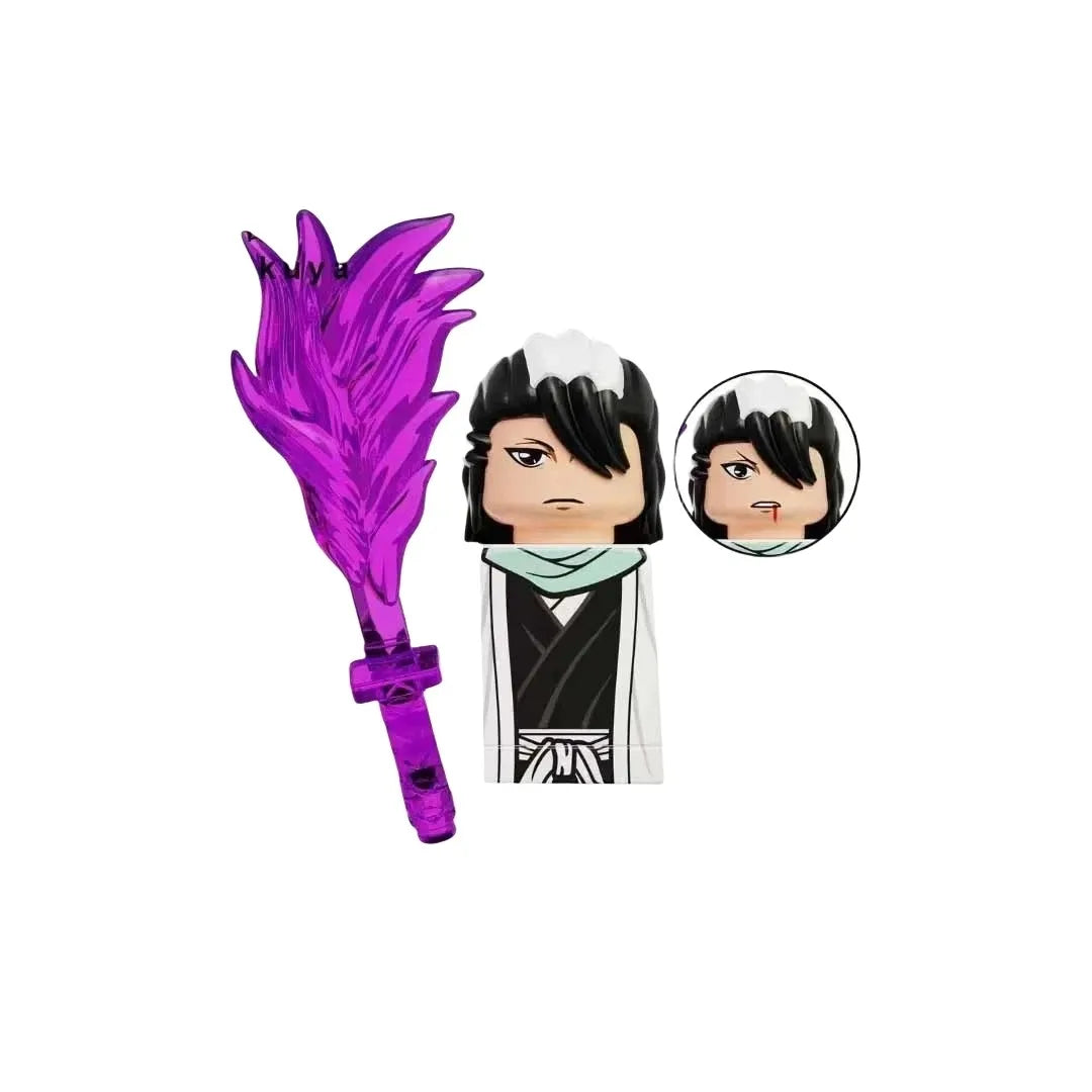 Blind Box KDL816 KDL824 Building Blocks Mini Model Figures Anime Bleach Kurosaki Ichigo Kuchiki Rukia Cartoon Christmas Gift Toy