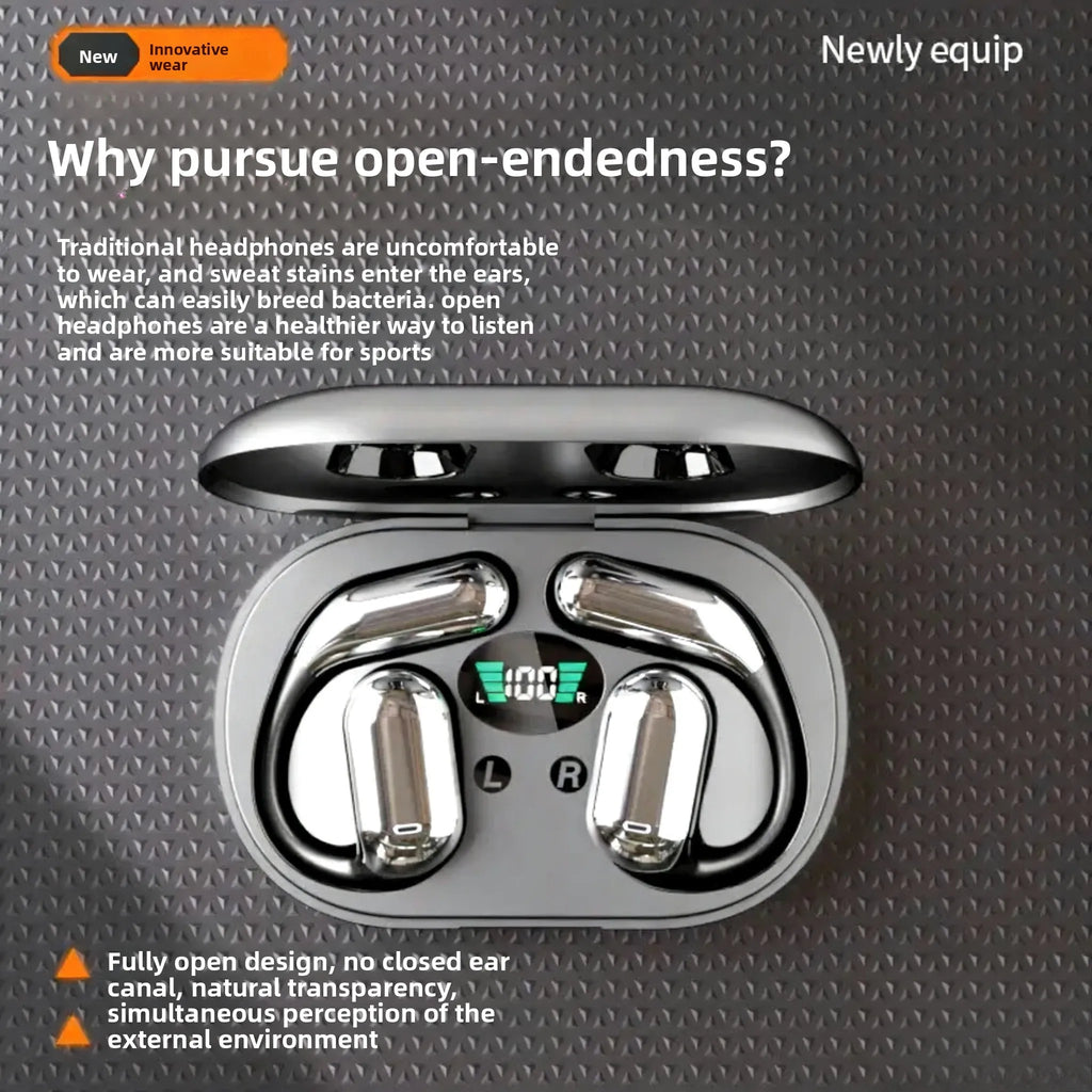 3-in-1 AI Translator Earbuds 144 Languages Noise Cancelling Bluetooth 5.3 Headset Instant Translator Smart Voice Real Time