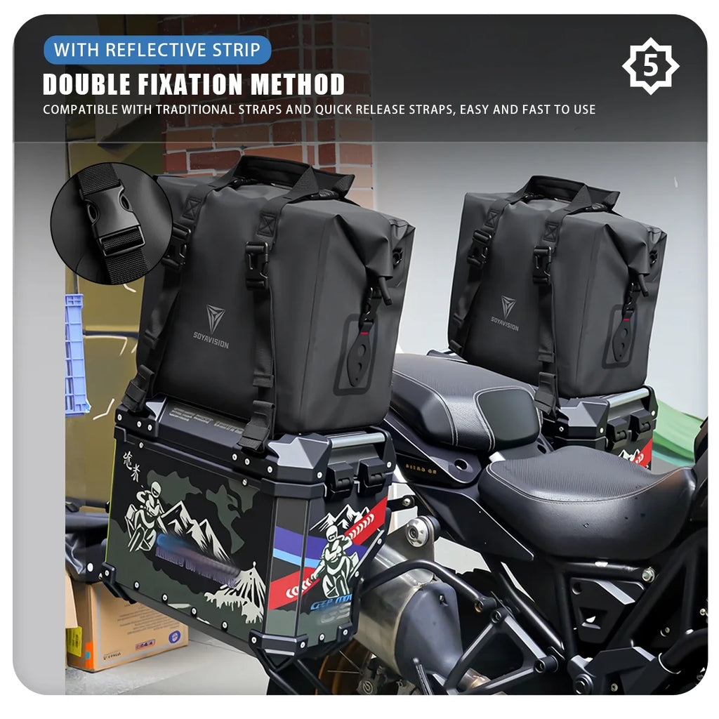 Waterproof Motorcycle Top Bags Toolbox Tool Box Inner Bag For BMW Top Box Panniers Bag Case Luggage Bags