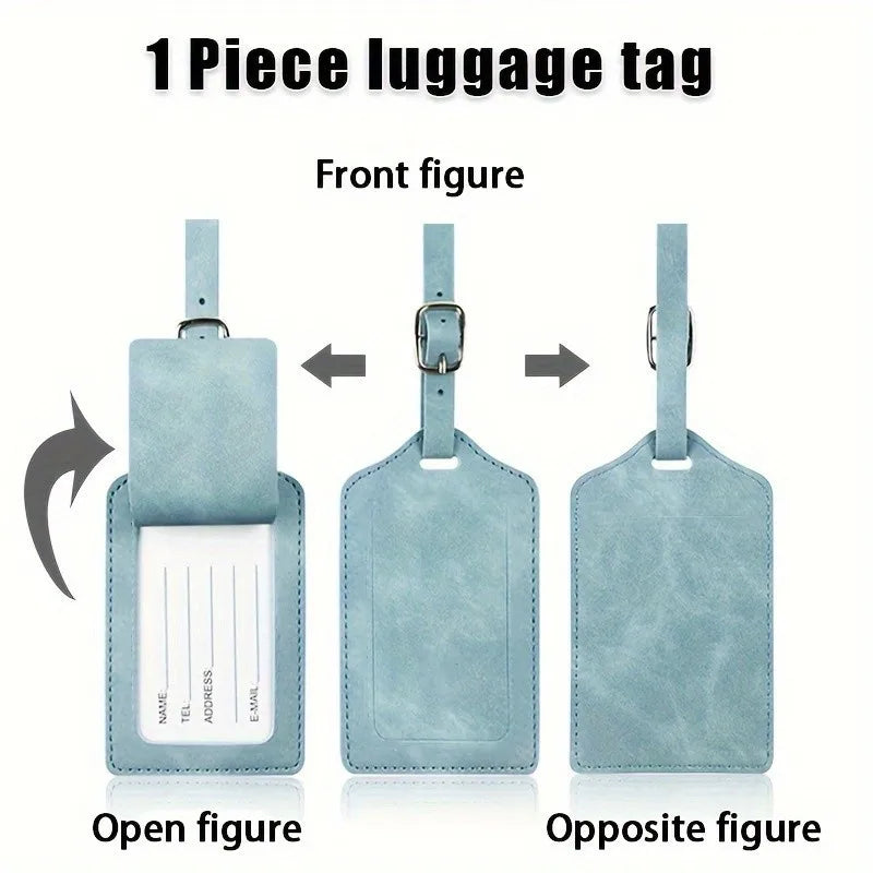 Luggage Tags for Suitcases Baggage Tags with Privacy Protection, Travel Essentials Luggage Accessories