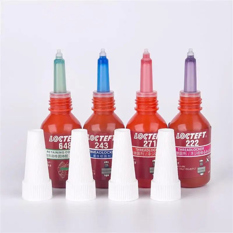 10ml Anti-pressure Threadlocker 242 Glue Anaerobic Screw Lock Adhesive Wire Sealing Anti-corrosion Thread Anaerobic Glu