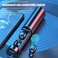 High Quality N21 Wireless Bluetooth Earphones with Built-in Microphone for Sports Games, High-Definition Noise Free Flashlight
