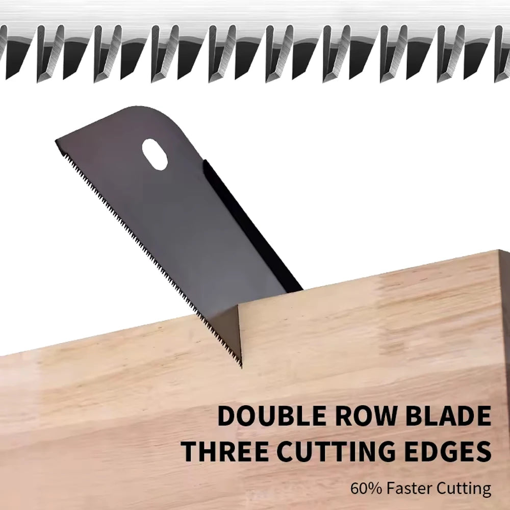 Japanese Hand Saw SK5 Flexible Blade Flush Cut Wood Handle Dovetail Pull Saw for Wet & Dry Wood DIY Woodworking Tools
