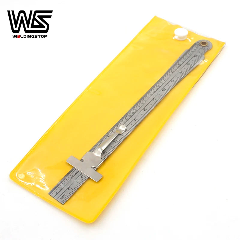 Welding Taper gage gauge Depth ruler stainless steel set gap hole inspection