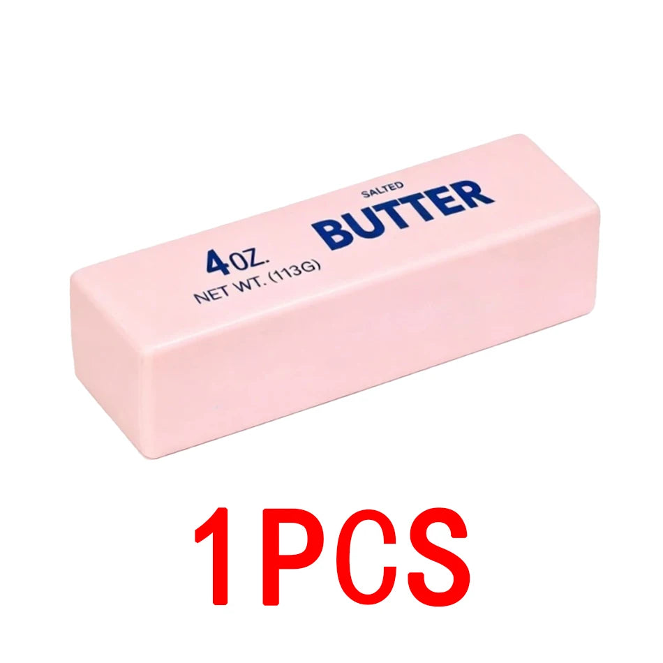 3 Styles Squishy Toy Butter Stick  Slow Rising Squeeze Toy Butter Bar Brick Fidget Toy Anti Stress Release Hand Relax Gift