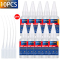 1-10 PCs Super glue 502 High Strength Quick-drying Cyanoacrylate Adhesive for rubber wood Metal High Strength Liquid glue Tool