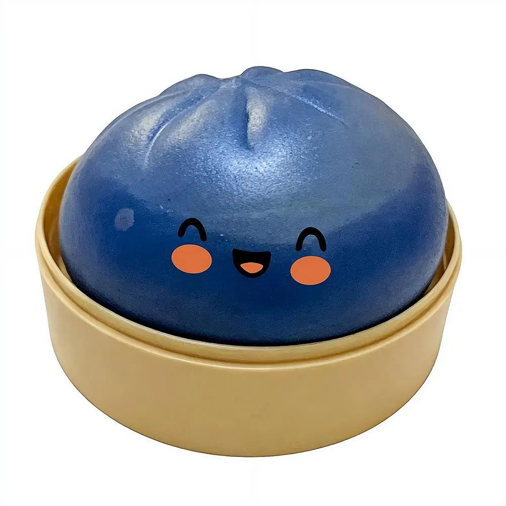 10Cm Simulation Flash Dumpling Pressure Ball Stress Relief Reusable Low Rebound Decompression Toys Children Adults Birthday Gift