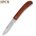 Mini Folding EDC Pocket Knife Stainless Steel Fruit Paring BBQ Hand Meat Knife Portable Cleaver Kitchen Chef Knife House Cutlery