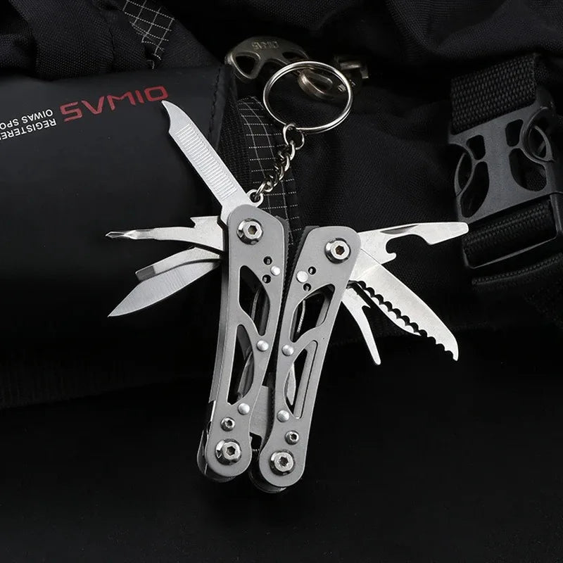Multifunction Folding Knife Pliers Multi-tool Pocket Pliers Portable Tools Pliers Multipurpose Repair Tools Stainless Steel