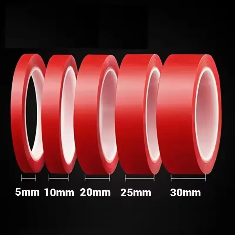 Double Sided Adhesive Tape High Strength Acrylic Transparent Silicone No Traces Sticker Car Fixed Stickers Waterproof Glue Tapes