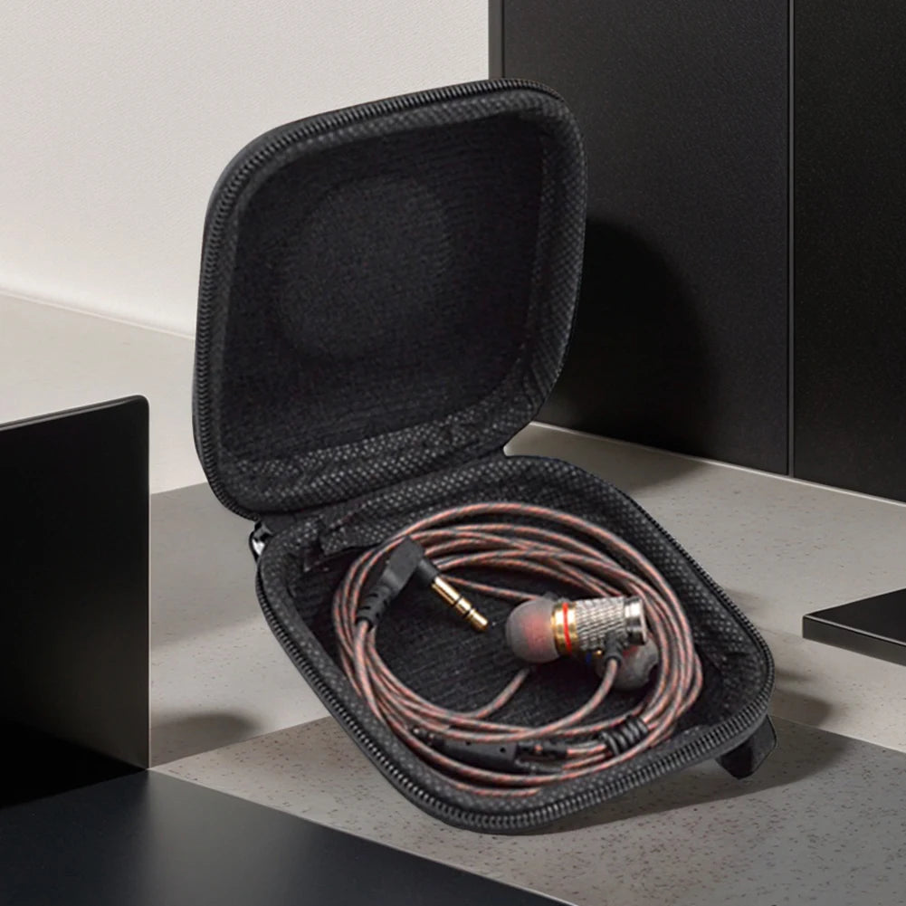 1-5Pcs Universal KZ Case Bag High End In Ear Monitor Earphone Headphones Storage Case Bag Wired Headphone For KZ EDX PRO ZSN Pro