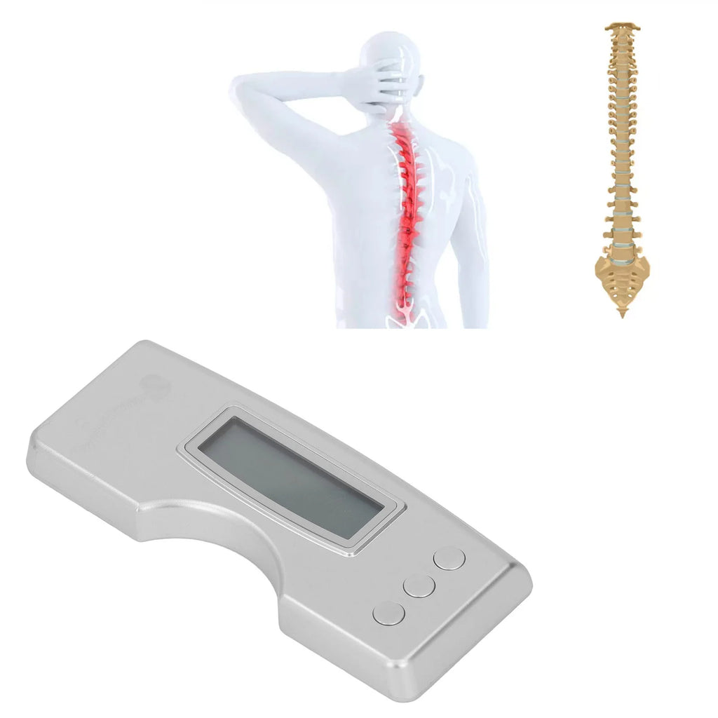 Human Scoliosis Meter Digital Display Scoliosis Meter Human Spine Electronic Scoliometer Detector 0 to 30 Degree Scoliosis Meter