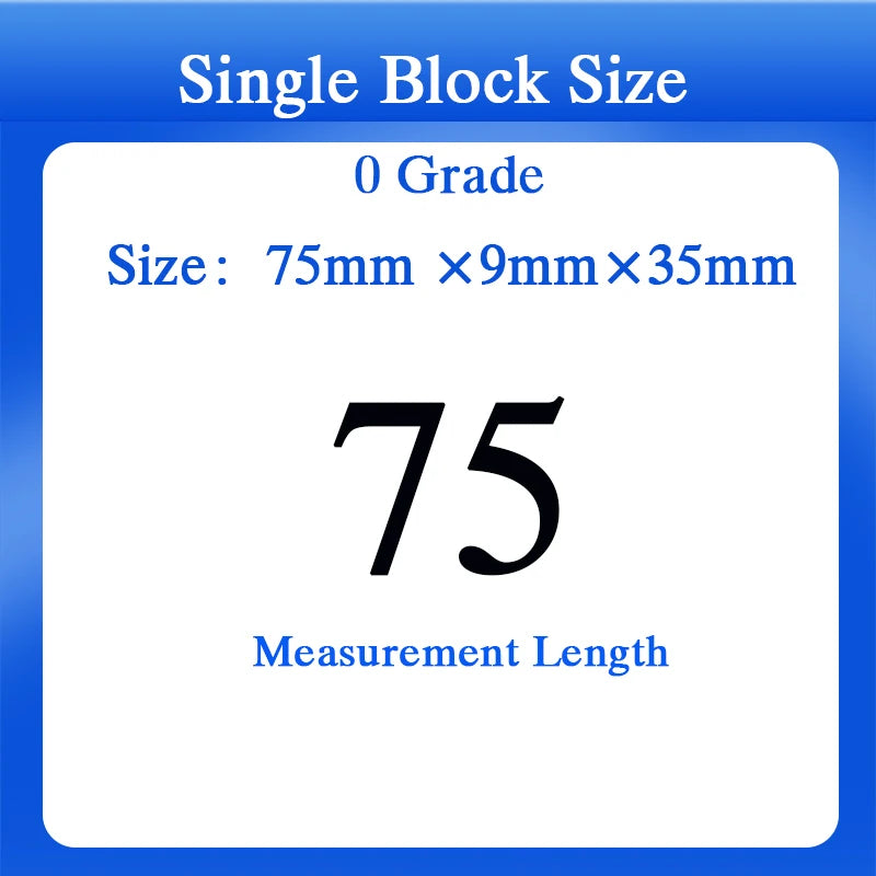 1pc,0.5mm-100mm Length,High Speed Steel Block Gauge,0 Grade,Tools for Micrometer and Caliper Inspection,Custom Gauge Available