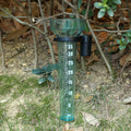 Plastic Rain Measuring Cup with 35mm Capacity Rain Meter Gauge Easy To Install for Lawn Farm Garden Settings Outdoor Use
