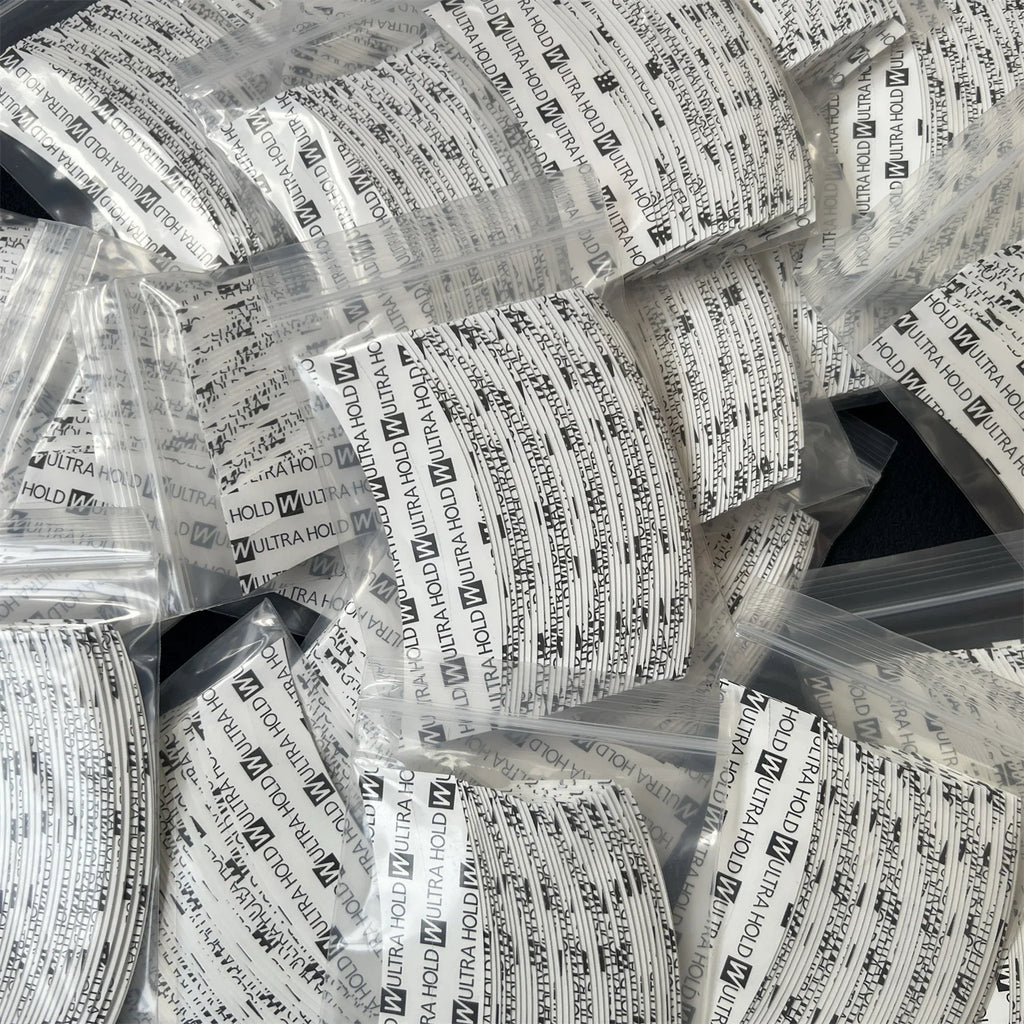 36PCS/180PCS/360PCS Wholesale Walker No Shine Hair System Tape White Double Sided Adhesive Tape for Toupee Wig Hair Pieces