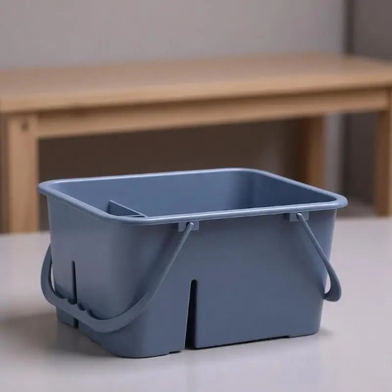 4 Compartment Tool Organizers Basket With Double Handles For Easy Carrying Storage H9EE