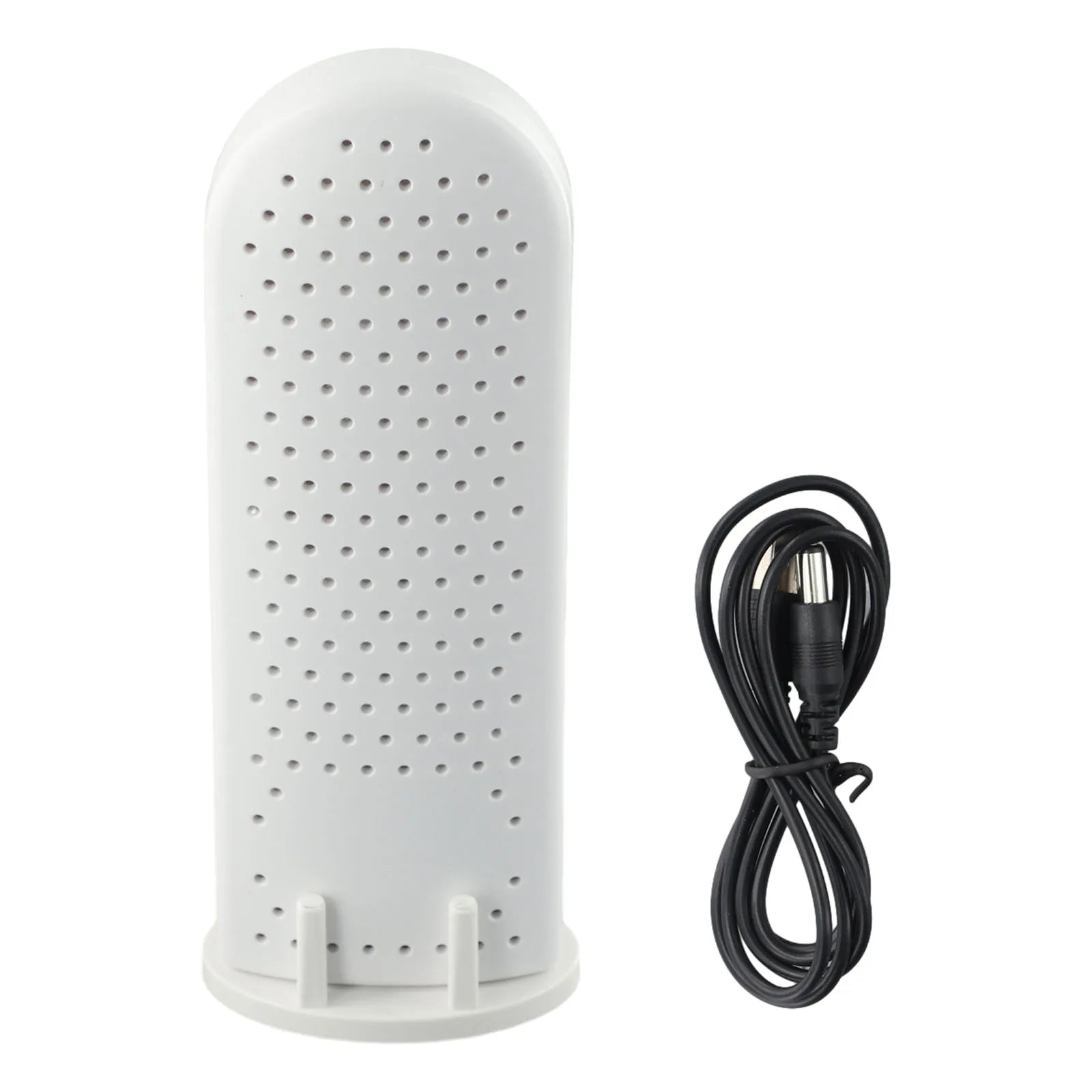 Wireless Mini Dehumidifier With Circulating Moisture Absorption For Wardrobe, Closet, Bedroom And Car, White 16.8x5.5x2cm