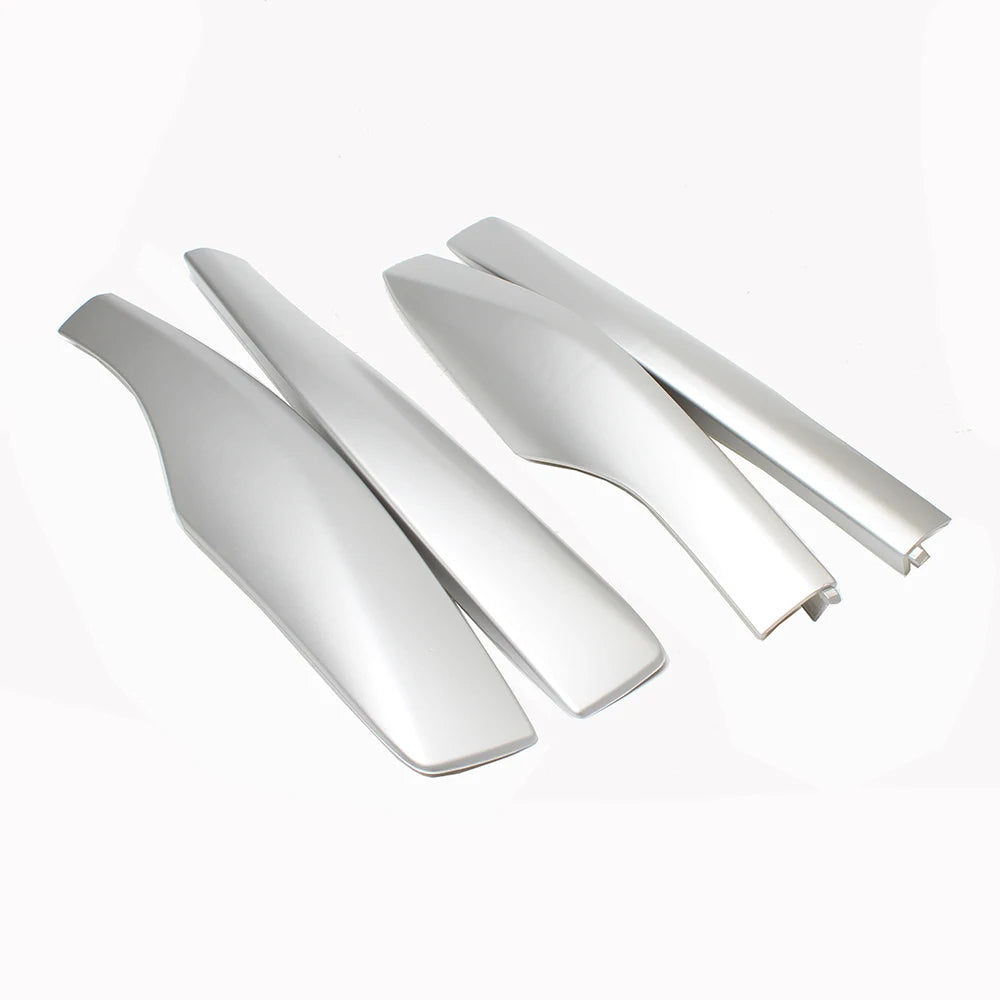 4PCS Silver Roof Rack Rail End Protective Shell Cover Trim For Lexus RX RX350 2010-2015 Car Roof Rack Rail End Cover Shell