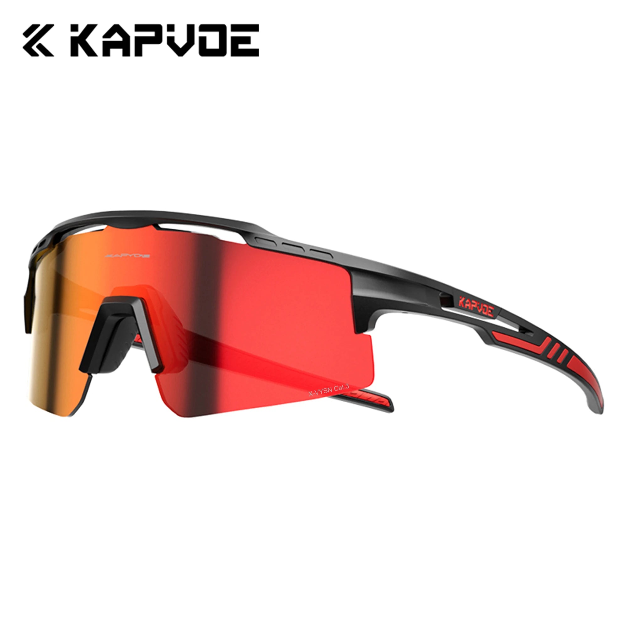 KAPVOE HD UV400 Hiking Cycling Sunglasses Outdoor Sports Hiking and Camping Glasses Waterproof Stylish Driving Sunglasses Unisex