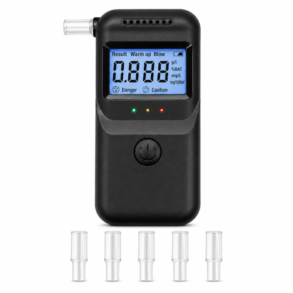 Hydsto Digital Alcohol Tester Professional Alcohol Detector Breathalyzer Police Alcotester LCD Display Drunk Driving Test