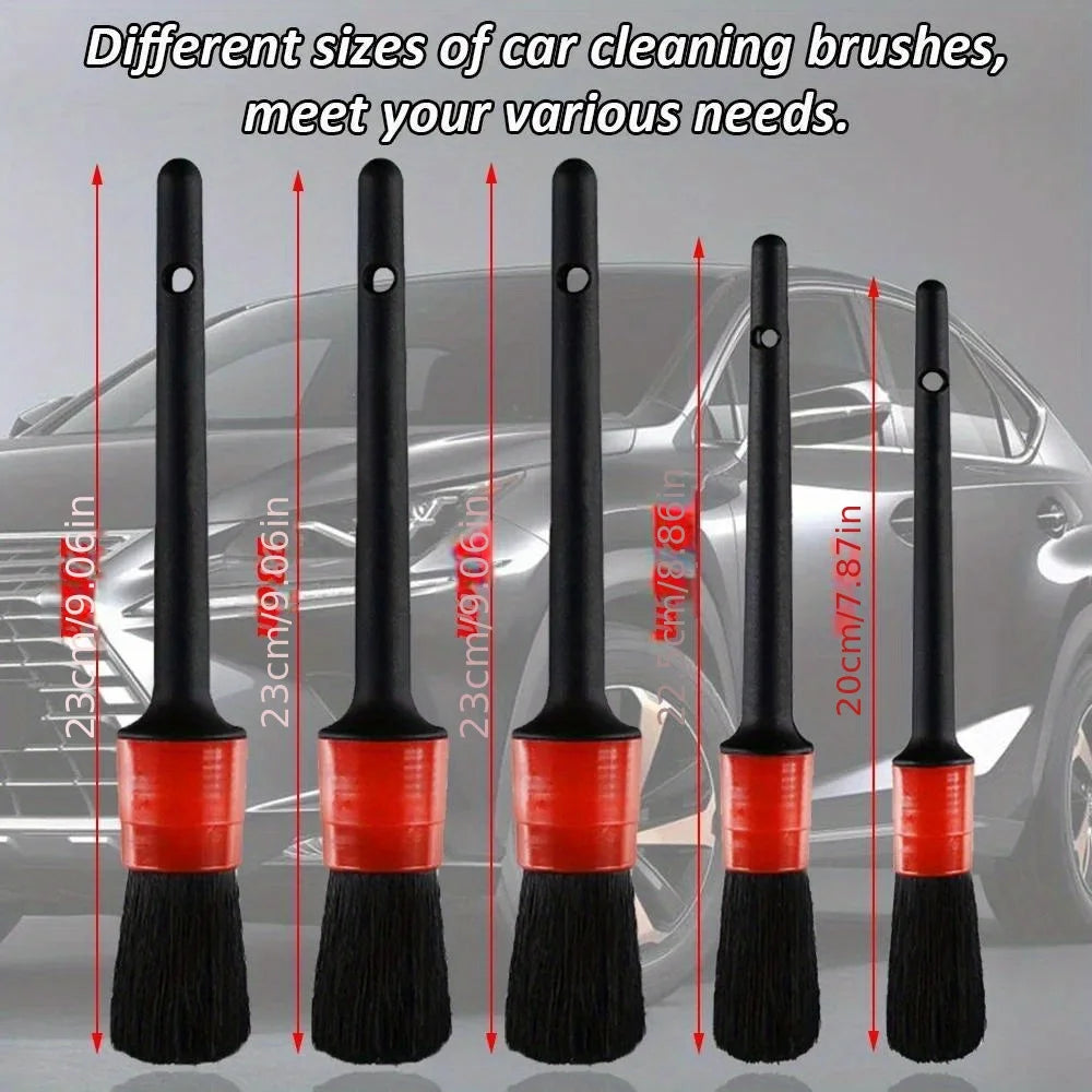 15Pcs Car Detailing Brush Set The Ultimate Auto Cleaning Kit for Vents Gaps Maintenance Car Air Outlet Detail Clearance Brush
