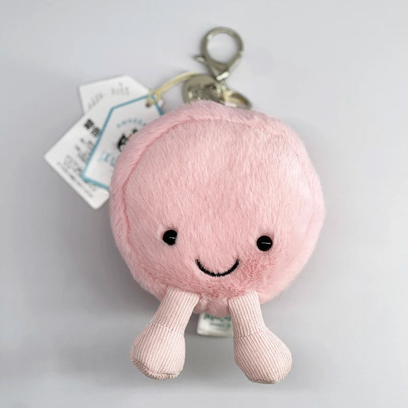 JC Plush Bag Charms, Golf-Themed Keychains, Jellyfish Plush Toys, And Bag Charms Shaped Like Macarons Muffins And Baseballs