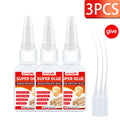 7PCS LOOLIFL 20ml Instant Strong Super Glue Universal Superglue Mighty Instant Glue for Resin Ceramic Metal Glass wood Fast Dry