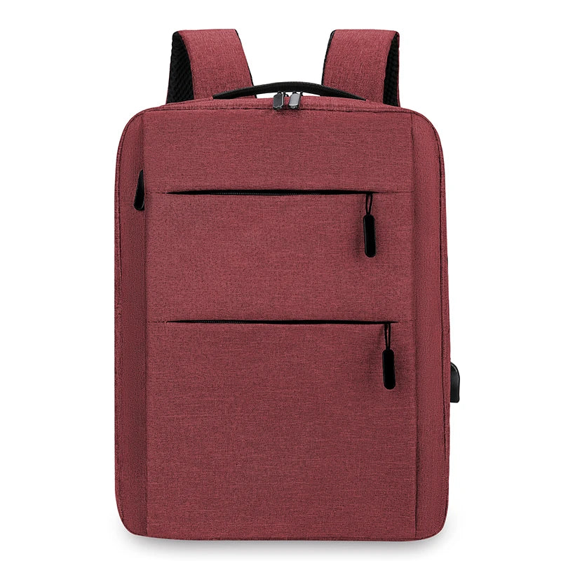 MEN'S AND WOMEN'S TRAVEL,Multi Layer Zippered Laptop Bag, 13 Inches, 14 Inches, 15 Inches, Computer Backpack, Business Backpack