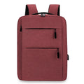 MEN'S AND WOMEN'S TRAVEL,Multi Layer Zippered Laptop Bag, 13 Inches, 14 Inches, 15 Inches, Computer Backpack, Business Backpack