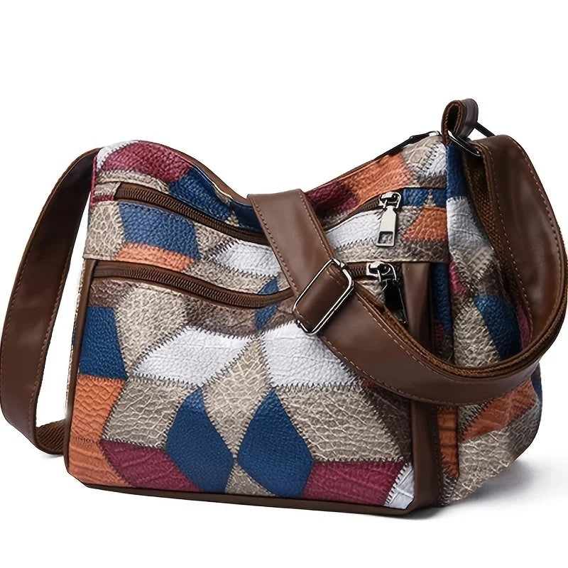 Multi-Functional Bag, Can Be Worn Diagonally or on One Shoulder, Suitable for Daily Use, Travel, with Adjustable Shoulder Straps