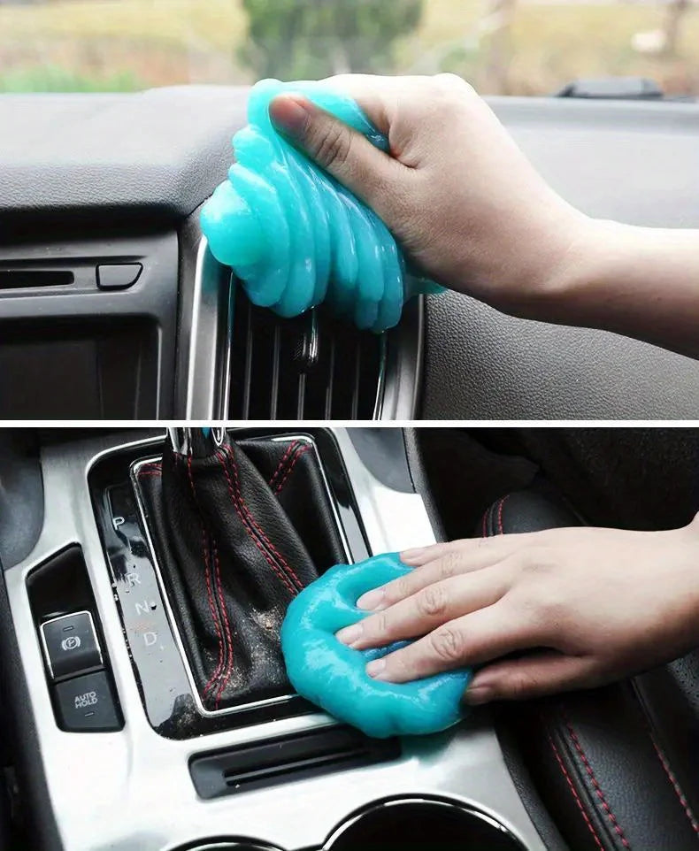 1PC Cleaning soft rubber automotive supplies, multifunctional black technology for car interiors, vacuum cleaning, mud remova