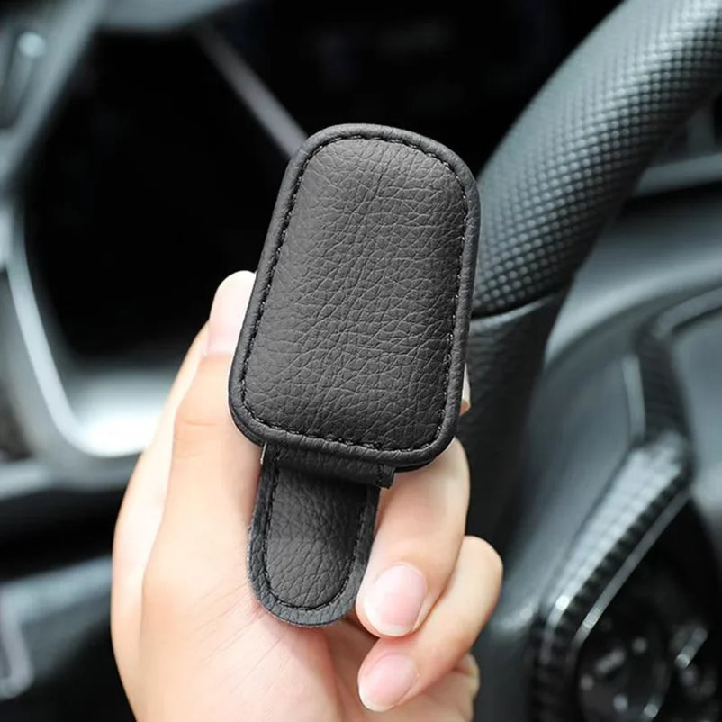 Universal Car Sunglasses Clip Card Ticket Holder Sun Visor Glasses Holder Pen Case Eyeglasses Hanger Car Interior Accessories