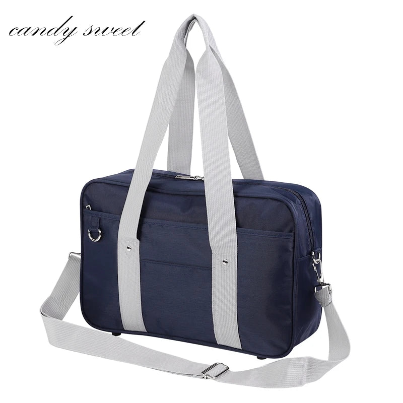Briefcase High Students Bag Schoolbags Travel Bag Ladies Shoulder Bag Large-Tote Handbag Messenger Bag 14-16inch Laptop Bag