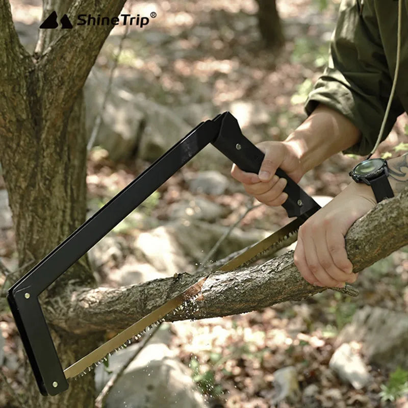 Outdoor Camping Folding Saw ShineTrip Handheld Saw Lightweight Portable Garden Multifunctional Easy Storage Logging Handheld Saw