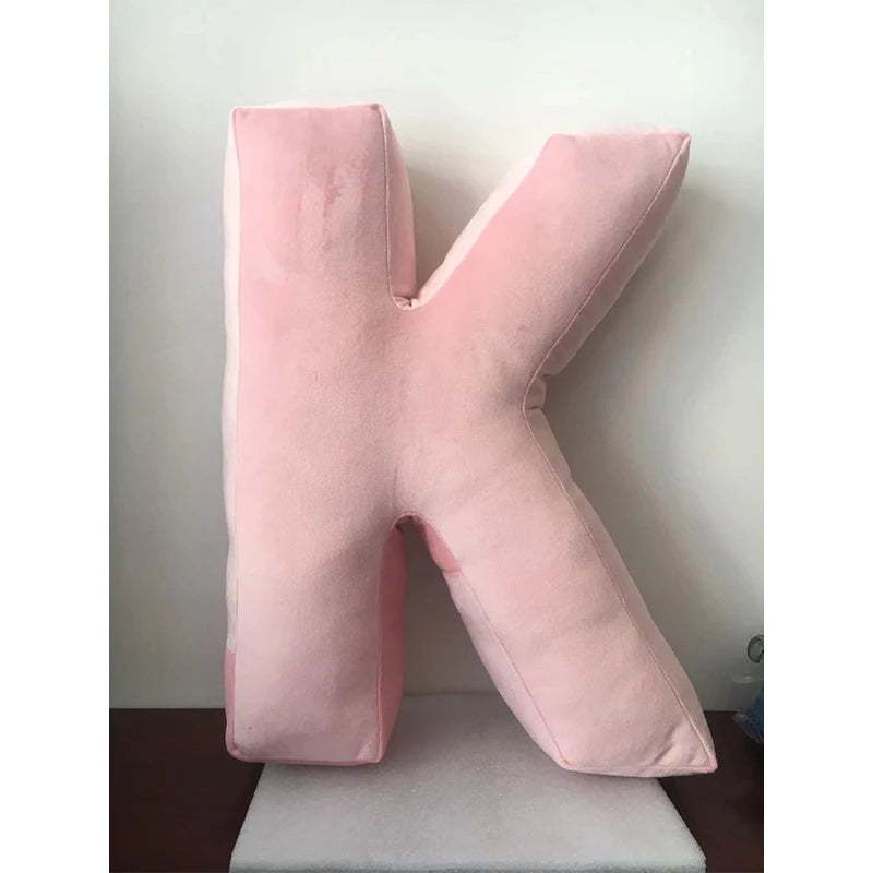 40cm English Letters Pillow Cushion Living Room Decor 26 Letter Hug Pillow Party Pillow Teaching Words Game Girl Gift