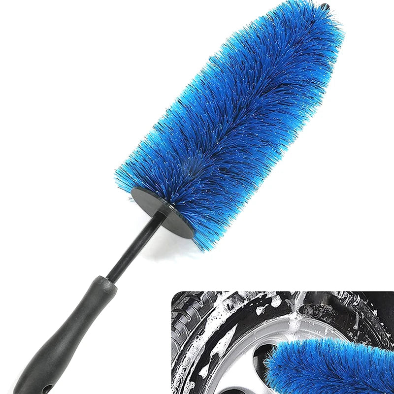 1/3Pcs Cars Motorcycle Engine Rim Wheel Arch Tire Hub Auto Care Universal Car Wash Brush Kit Soft Microfiber Detailing Cleaning