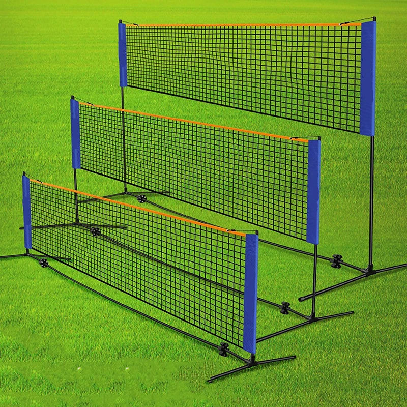 Professional Training Standard Sports Net: 3.1/4.1/5.1/6.1m Badminton and Volleyball - Easy Setup Outdoor Tennis Mesh Net