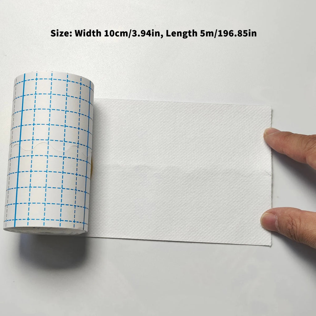 Medium Size Adhesive Plaster Roll, Self-Adhesive Tape, Breathable Non-woven Fixing Bandage Roller, Plaster Type Bandage