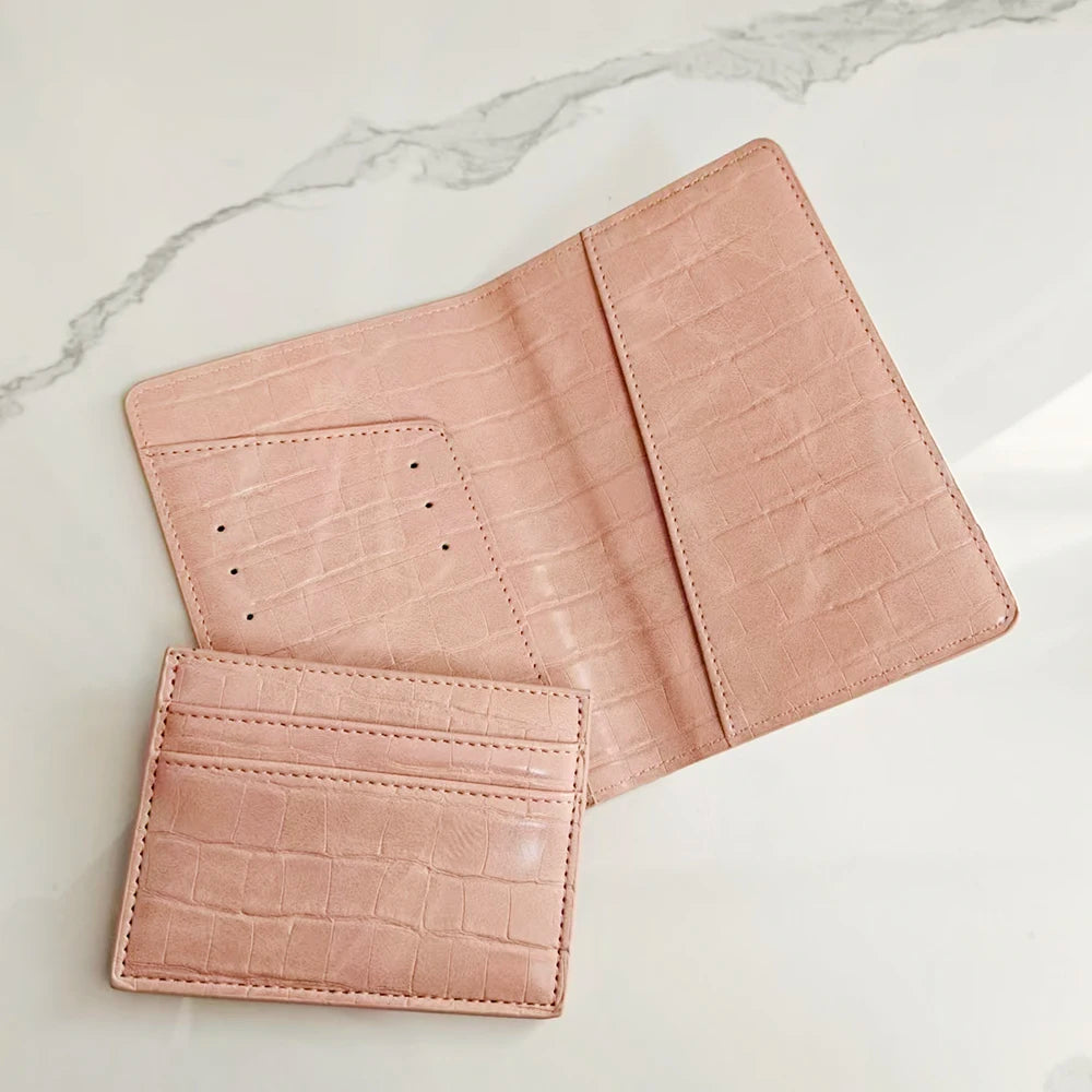 Custom Name Travel Passport Cover Gold Global Map Persoanlized Initials Passport holder New Women Men Travel Accessories