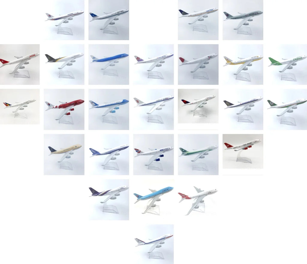 Airplane Scale 1/400 747 Series Toys plane Air Force One B747 Alloy Metal Toys and Hobbies Diecast W Wheels Souvenir Plane
