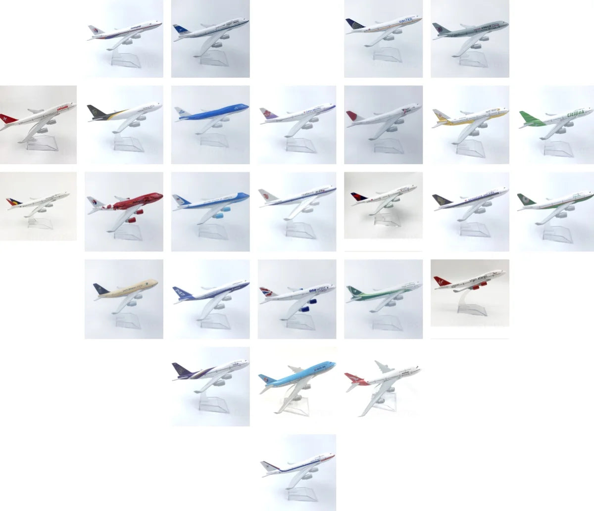 Airplane Scale 1/400 747 Series Toys plane Air Force One B747 Alloy Metal Toys and Hobbies Diecast W Wheels Souvenir Plane