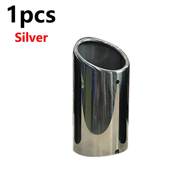 75mm Carbon Car Rear Exhaust Tail Pipe Muffler Throat 3 Colors For BMW 3-serier F30 F31 F32 5-serier F10 F11 F18 520i 523i 525