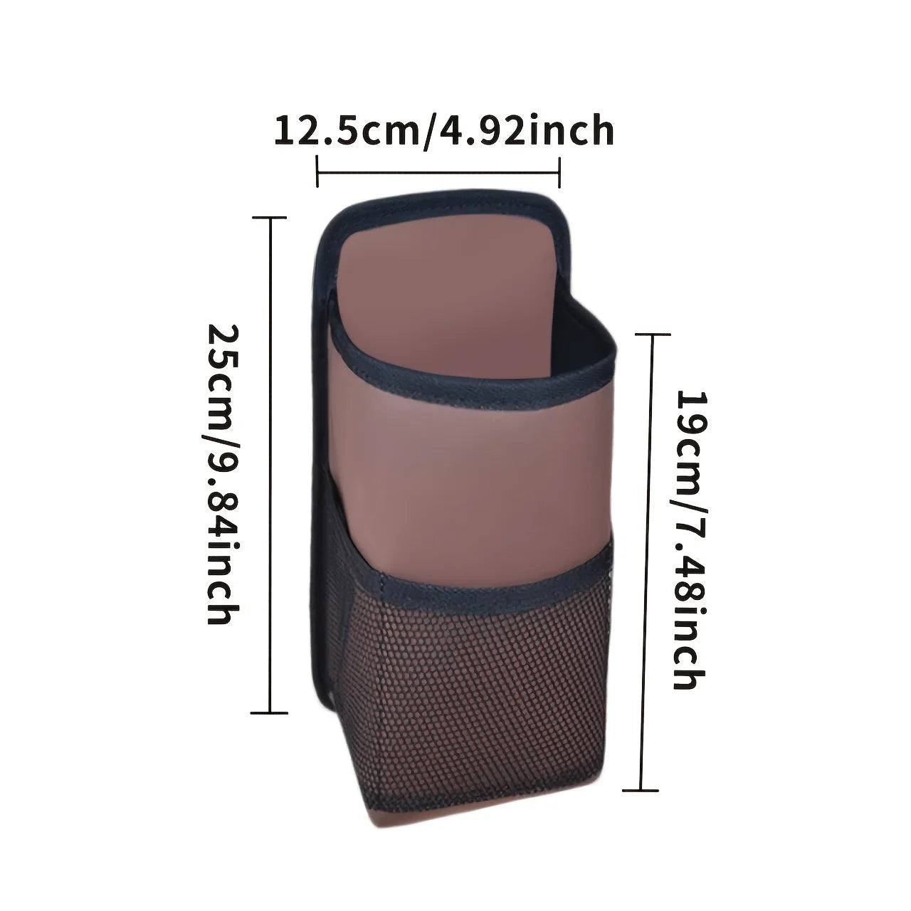 Front Seat Edge-Mounted Car Cup Holder