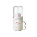 Cute Cartoon Toothbrush Storage Box Portable Mouthwash Cup Plastic Wash Cup for Travel