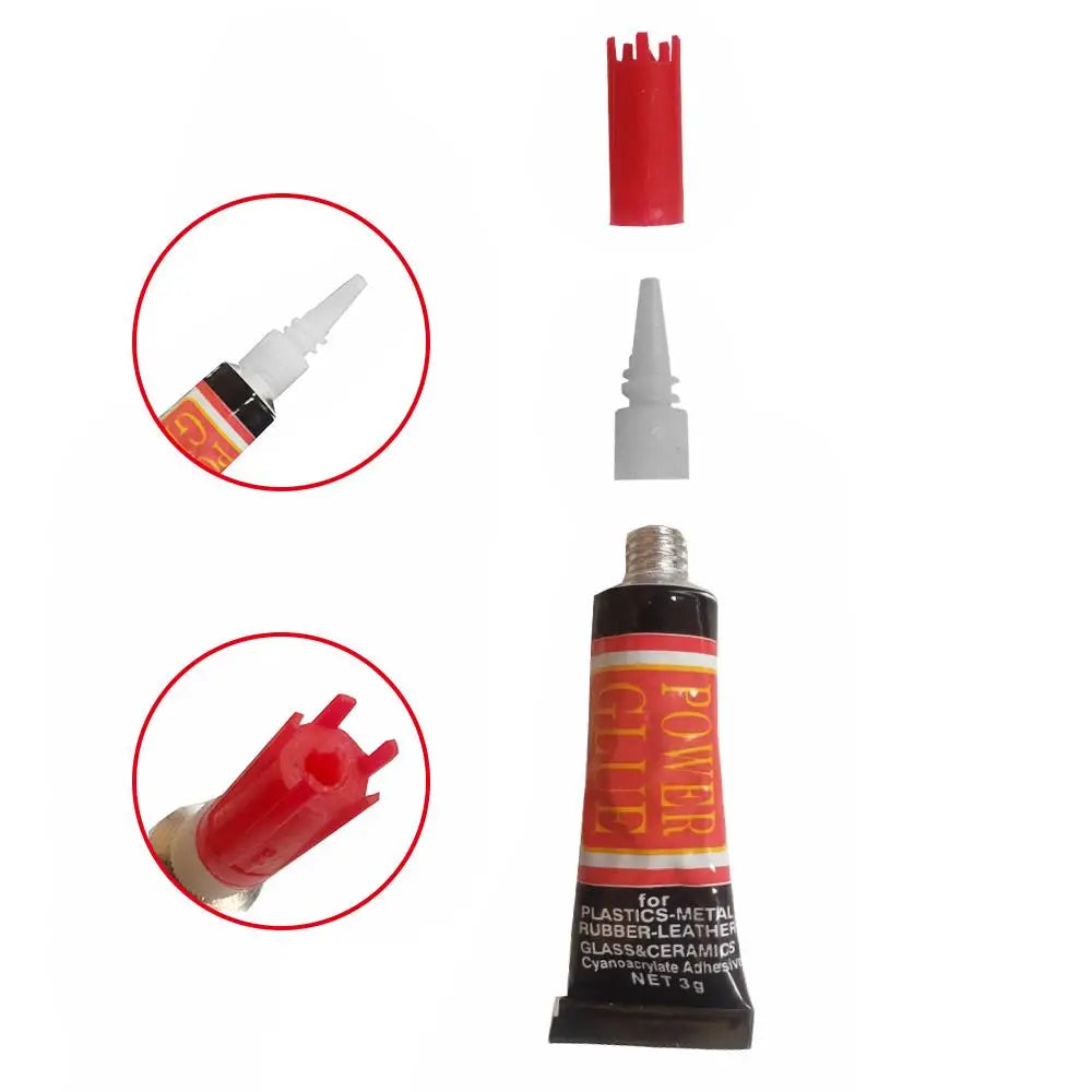 10/20/50pcs Stationery Shop Nail 502 Instant Strong Adhesive Super Liquid Universal Shoe Repair Cyanoacrylate Glue 1g/PC