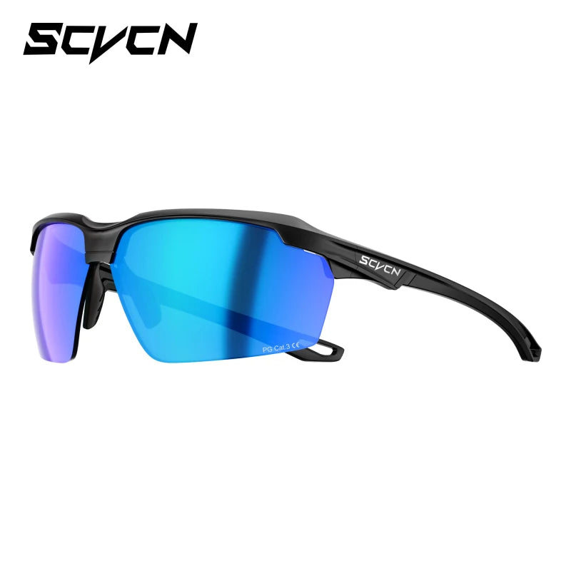 3PACKS SCVCN Hiking Eyewear Photochromic Cycling Sunglasses Glasses Bike MTB Bicycle Golf UV400 Sports Glasses for Men Women