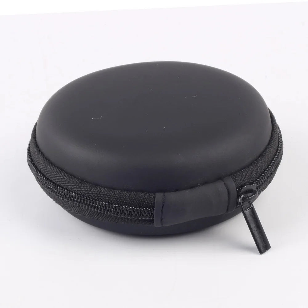 KZ Original EVA Black Oval Cortical Wired Bag Earbuds Case Headphone Box Earphone Music Headset Carrying Bag Portability Package