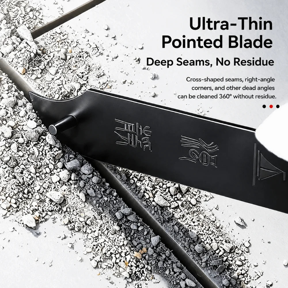 Double Head Grout Removal Pliers Ultra Thin Tip Sharp Edge Tile Clip Remover Labor Saving Scratch Free Fastener Extract Pliers