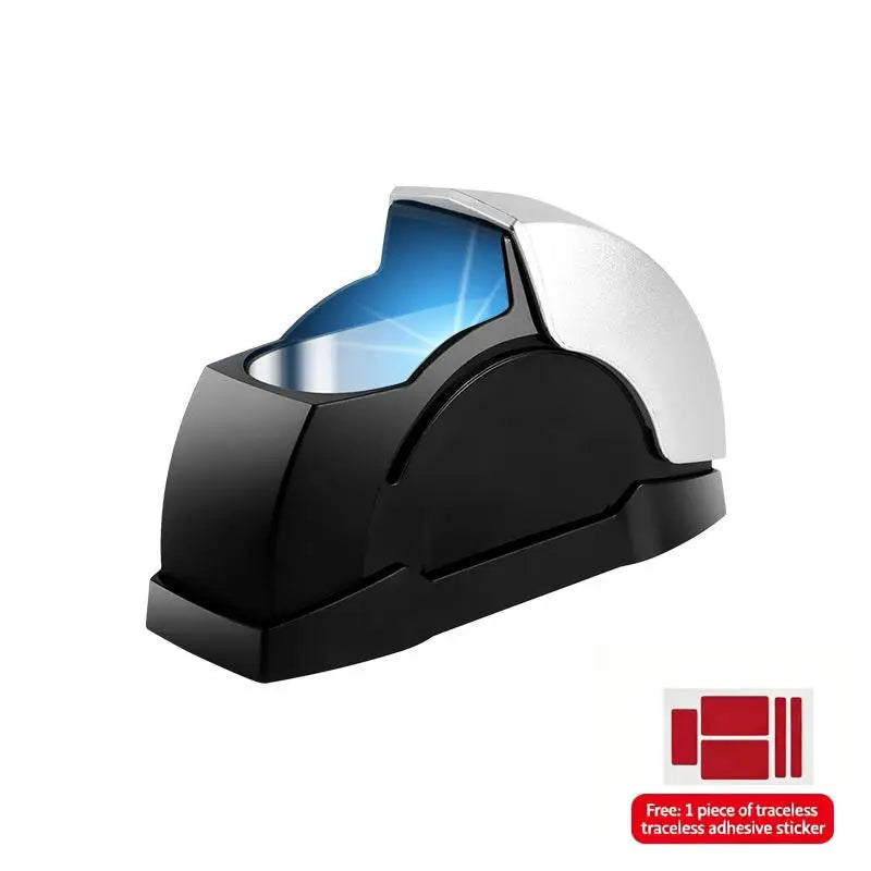 Automotive Night Light Ashtray Windproof Metal Interior Sleek Design Car Door Mount for  Road Trips