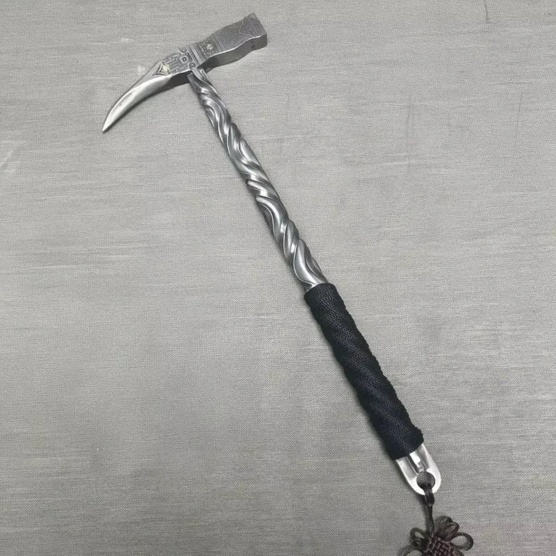 40cm Wild Boar Hammer Hand Forged Integrated Hammer Multifunctional Tool Camping Hand Hammer gardening tools and equipment